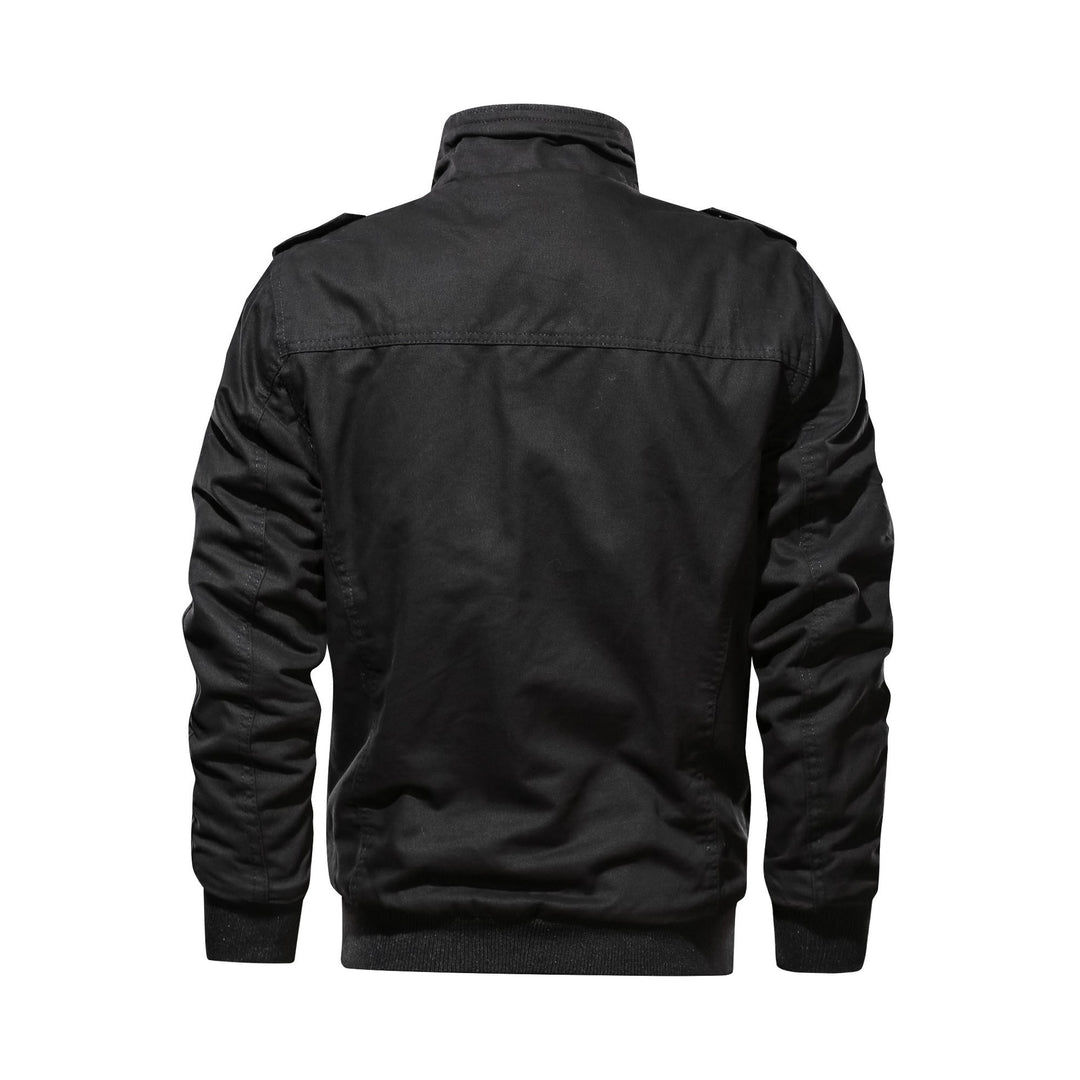 Herren Winterjacke mit funktionalen Taschen und warmem Futter EB