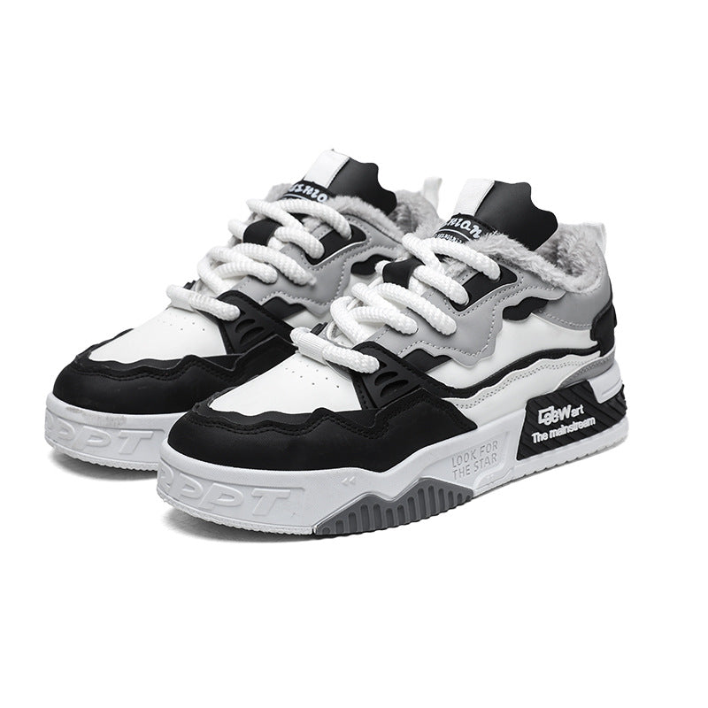 Damen Komfortable Sneaker mit warmem Innenfutter und rutschfester Sohle EB