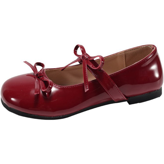 Damen Ballerinas mit modischem Schleifenakzent und bequemer Innensohle EB