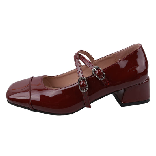 Damen Elegante Riemchen-Pumps mit modischen Schmuckdetails EB