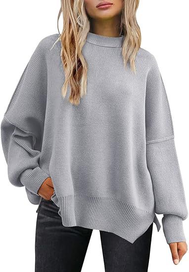 Damen lockerer Strickpullover EB