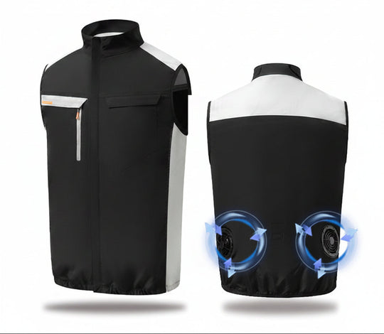Herren luftzirkulierende Weste mit Ventilationssystem R&B