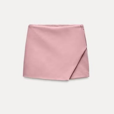 Damen modische Wickel-Shorts aus hochwertigem, elastischem Material EB