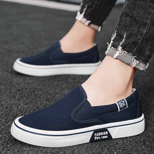 Damen bequeme Slip-On Sneakers aus atmungsaktivem Material EB