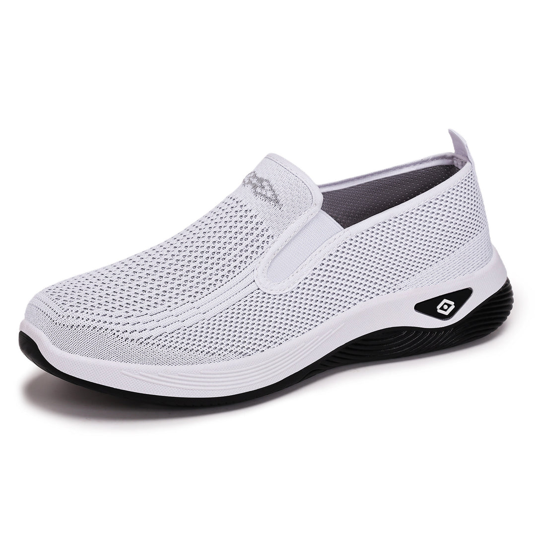 Damen Atmungsaktive Slip-On Sneakers mit flexiblem Obermaterial EB
