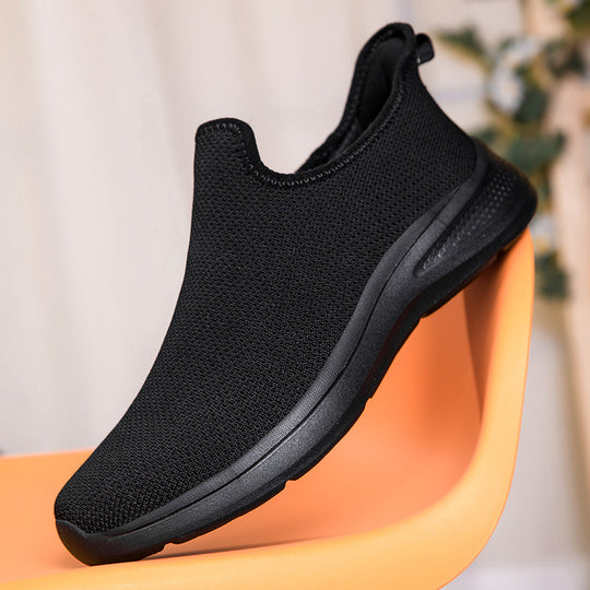 Damen Bequeme Slip-On Laufschuhe EB