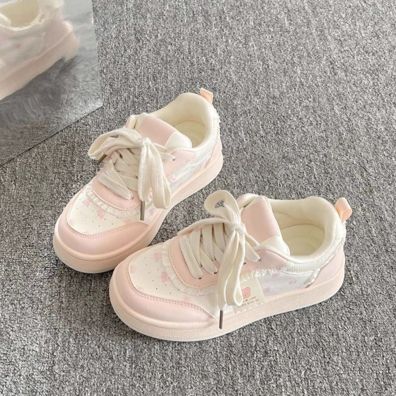 Damen Sneaker mit stylischen Tiermotiven und bequemer Polsterung EB