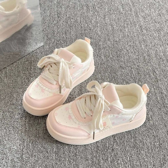 Damen Sneaker mit stylischen Tiermotiven und bequemer Polsterung EB