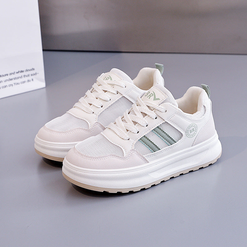 Damen Sportliche Sneakers mit atmungsaktiver Mesh-Oberfläche und stabilisierender Sohle EB