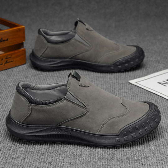 Damen Slipper aus Wildleder mit elastischem Einstiegsbereich EB