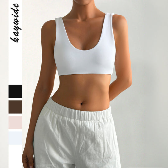 Damen Sport-Bustier mit bequemen breiten Trägern und elastischem Schnitt EB