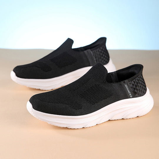 Damen Komfortable Slip-On Sneakers EB