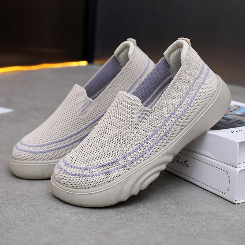 Damen Atmungsaktive Slip-On-Sneakers EB