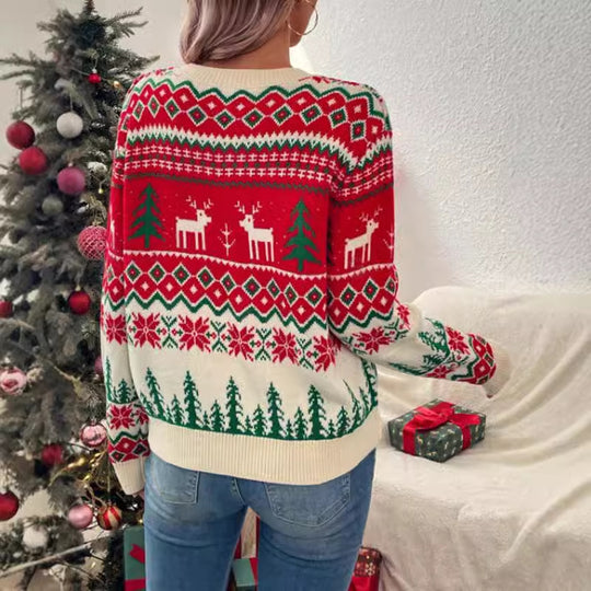 Damen Weihnachts-Pullover EB