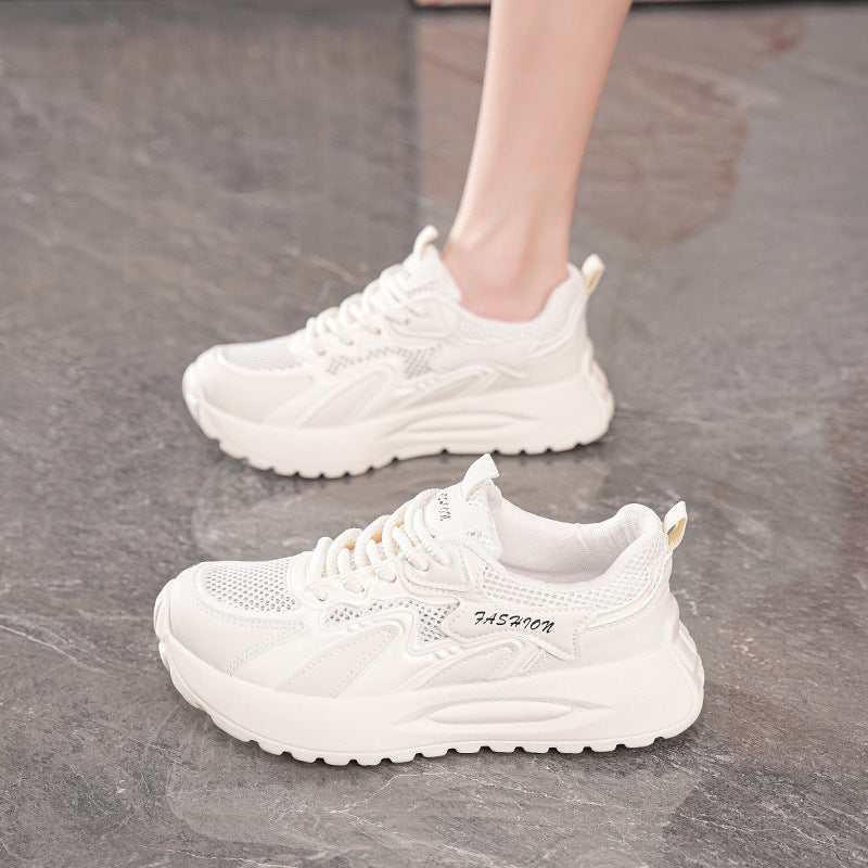 Damen Atmungsaktive Sport Sneakers mit stoßdämpfender Sohle und flexiblem Design EB