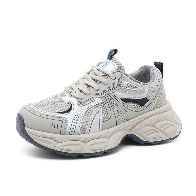 Damen Sportliche trendy Sneakers mit atmungsaktivem Design EB