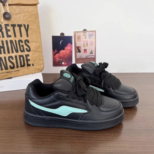 Damen Sneakers im sportlichen Vintage-Stil mit gepolsterter Innensohle EB