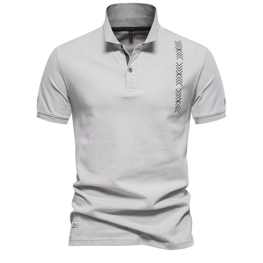 Herren Polo-Shirt mit modernem Design und feiner Struktur EB