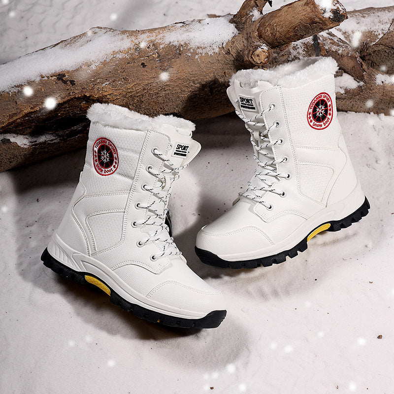 Damen isolierte Winterstiefel mit rutschfester Sohle EB