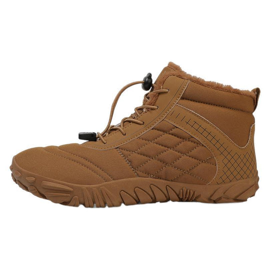 Damen Warme Outdoor-Stiefel mit rutschfester Sohle und praktischem Schnellschnürsystem EB
