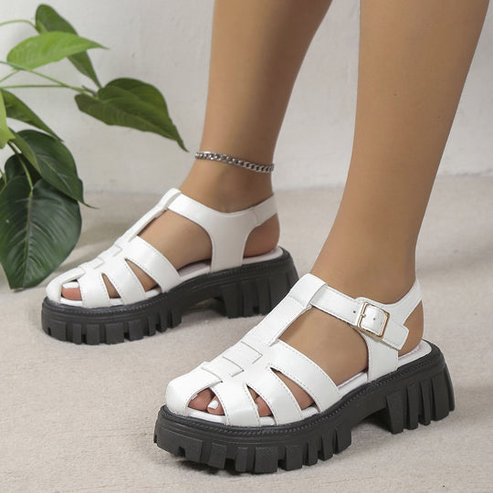 Damen Sling Sandalen im modernen Stil von EB