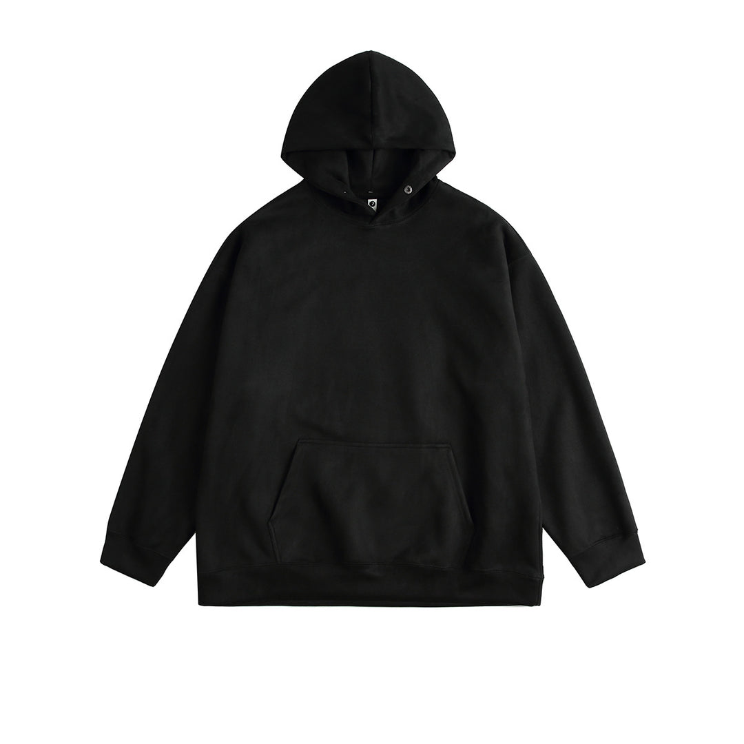 Herren lässiger Kapuzenpullover aus hochwertigem Baumwollmix mit praktischer Kängurutasche EB