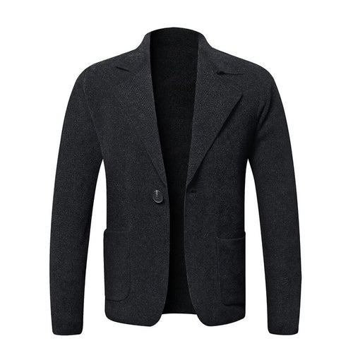 Herren elegante Blazerjacke mit zeitlosem Design und praktischen Taschen EB