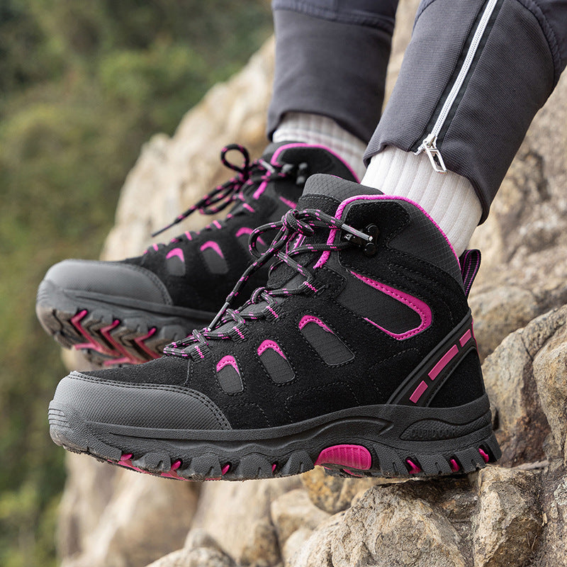 Damen Hochwertige Wanderschuhe mit rutschfester Sohle und atmungsaktivem Obermaterial EB