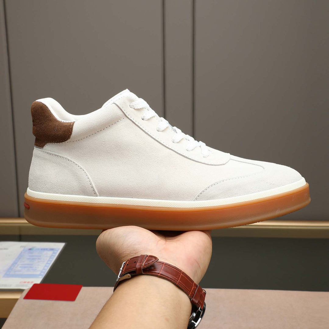 Damen Hochwertige Wildleder Sneakers mit komfortabler Dämpfung EB