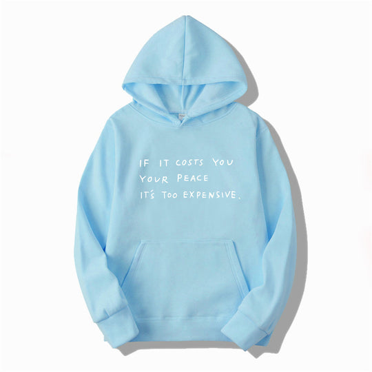 Damen Kapuzensweater mit inspirierendem Spruch und bequemer Passform EB