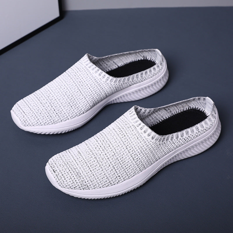 Damen Atmungsaktive Slip-On Sneakers mit flexiblem Obermaterial EB