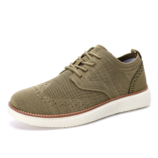 Damen Atmungsaktive Sneaker mit flexibler Sohle und eleganter Webstruktur EB
