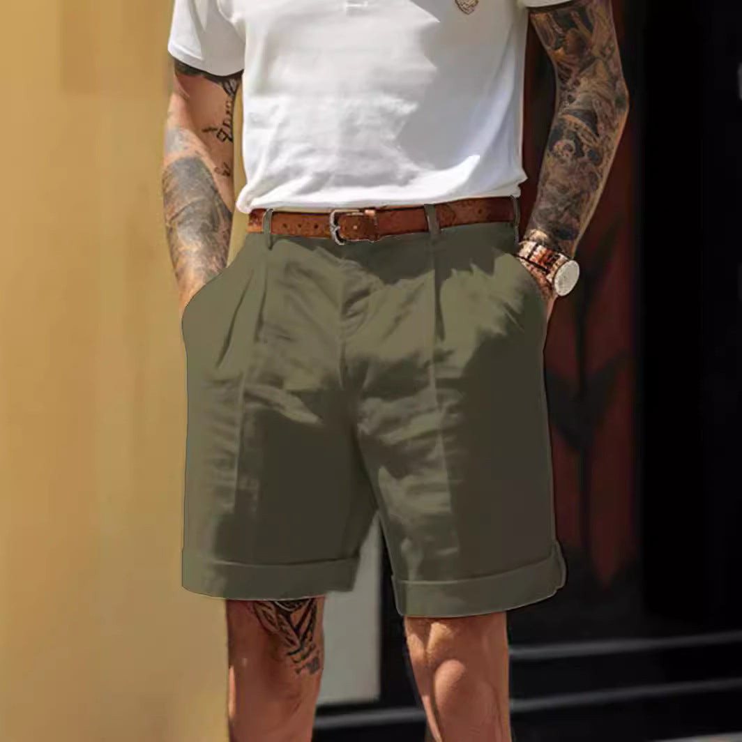 EB | Leinen Bermudashorts für Damen