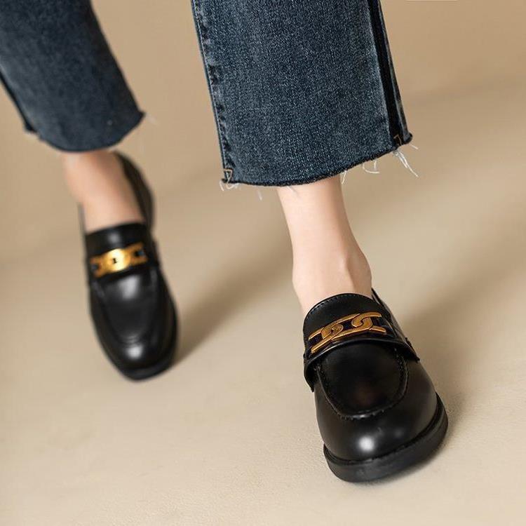 Damen Mokassins mit modischem Schnallen-Detail und komfortabler Sohle EB