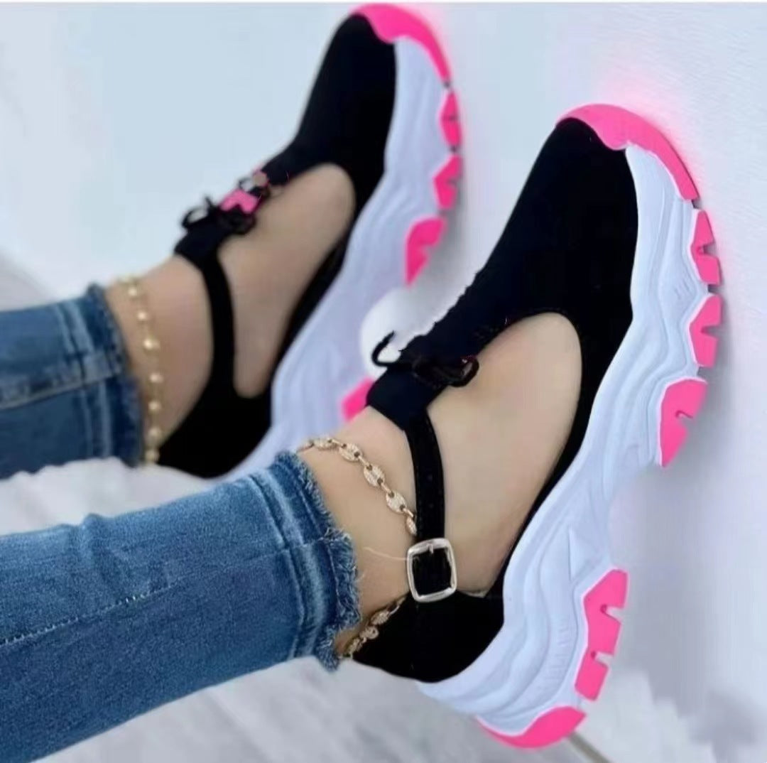 Damen Sportliche Sneaker mit flexibler Sohle EB