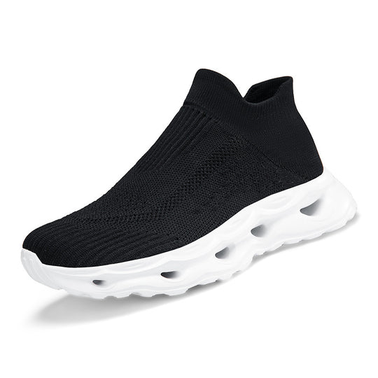 Damen Sockensneaker mit atmungsaktivem Obermaterial und rutschfester Sohle EB
