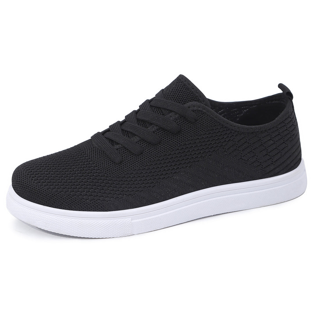 Damen nan leichter Strick-Slip-On Sneaker mit elastischem Sockeneinstieg, atmungsaktivem 3D-Gestrick und dämpfender Leichtsohle EB