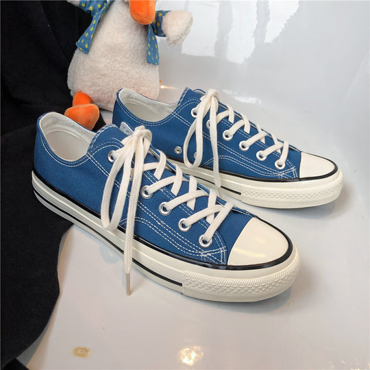 Damen Leichte Canvas-Sneaker mit rutschfester Sohle EB