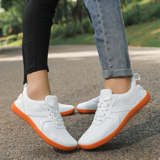 Damen Sportliche Sneakers mit elastischem Mesh-Obermaterial und rutschfester Sohle EB