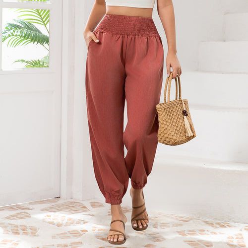 Damen Leichte und luftige Sommerhose EB