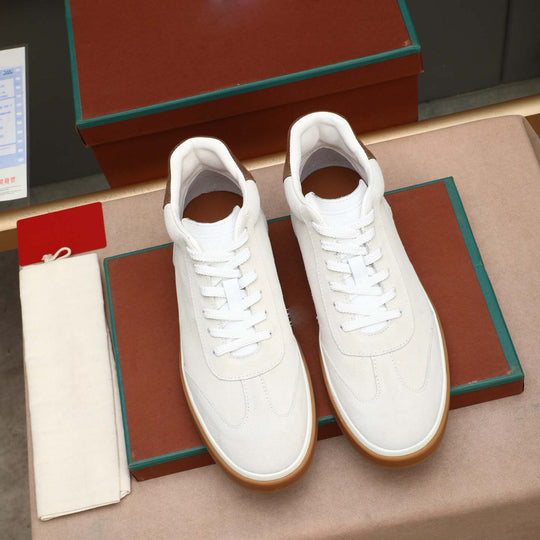 Damen Hochwertige Wildleder Sneakers mit komfortabler Dämpfung EB