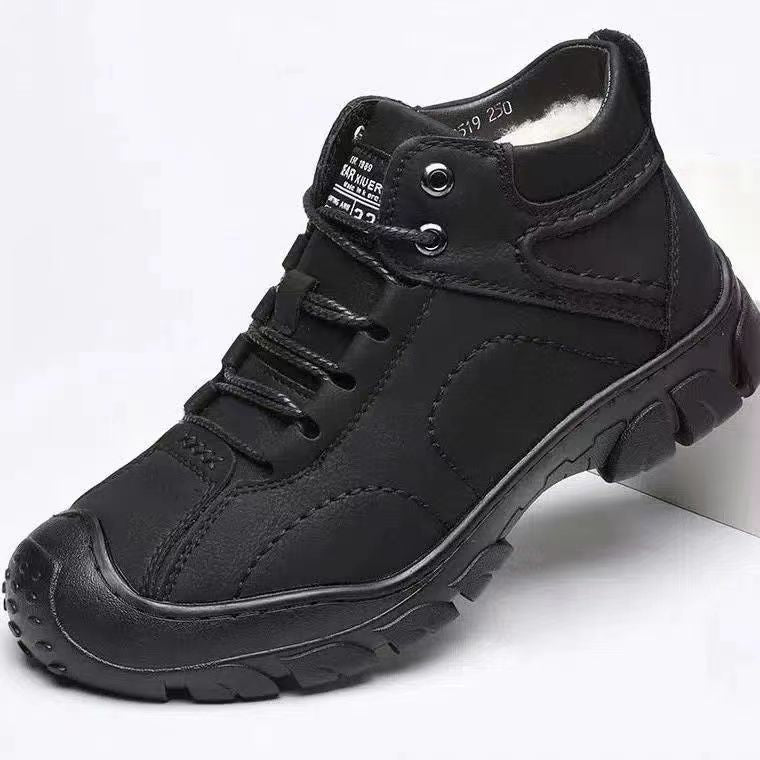 Damen Abenteuerliche Outdoor-Stiefelette mit rutschfester Laufsohle und warmem Innenfutter EB