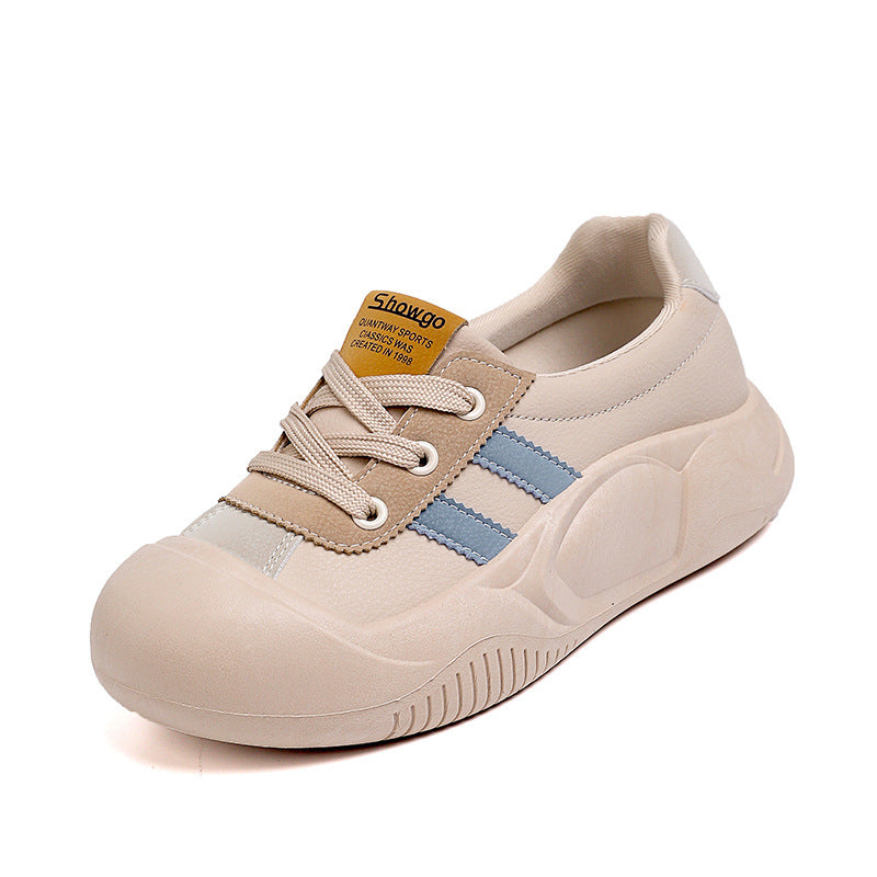 Damen modische Sneakers mit reflektierenden Elementen und gepolsterter Sohle EB