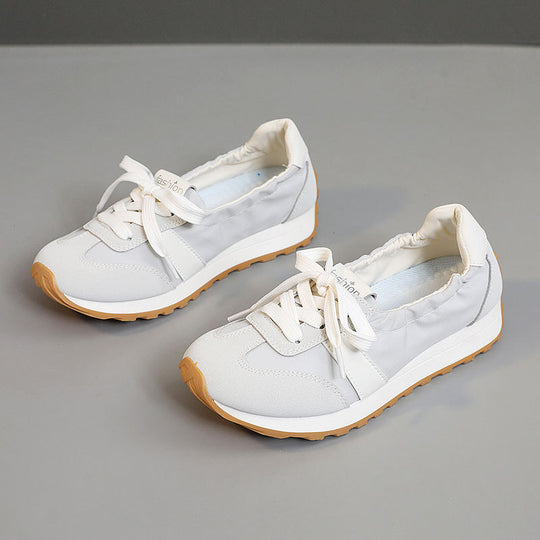 Damen Sportliche Sneakers mit elastischem Einstieg und dämpfender Laufsohle EB