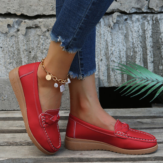 Damen Mokassins mit elegantem Detail EB