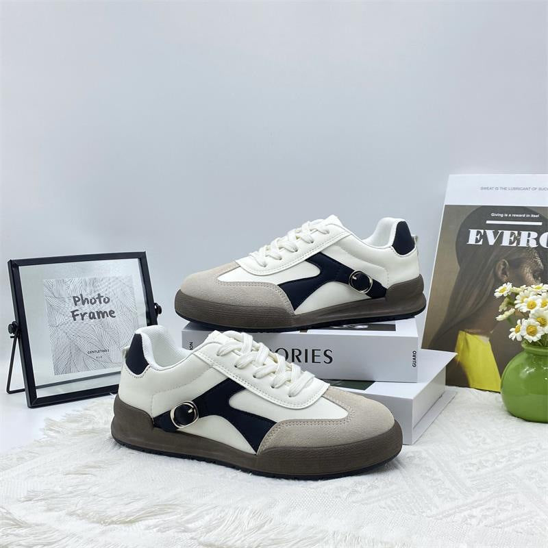 Damen Sportliche Sneaker mit modischem Design und atmungsaktiver Laufsohle EB