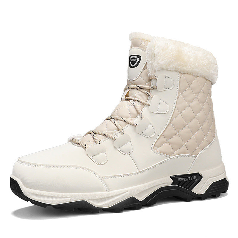 Damen Winterstiefel mit gefüttertem Innenbereich und griffiger Laufsohle EB