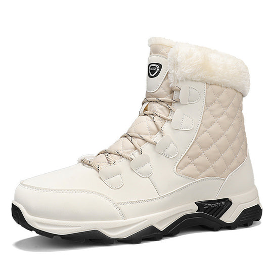Damen Winterstiefel mit gefüttertem Innenbereich und griffiger Laufsohle EB