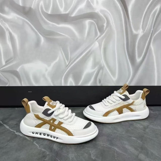 Damen Sportliche Sneaker mit atmungsaktivem Obermaterial und innovativem Design EB