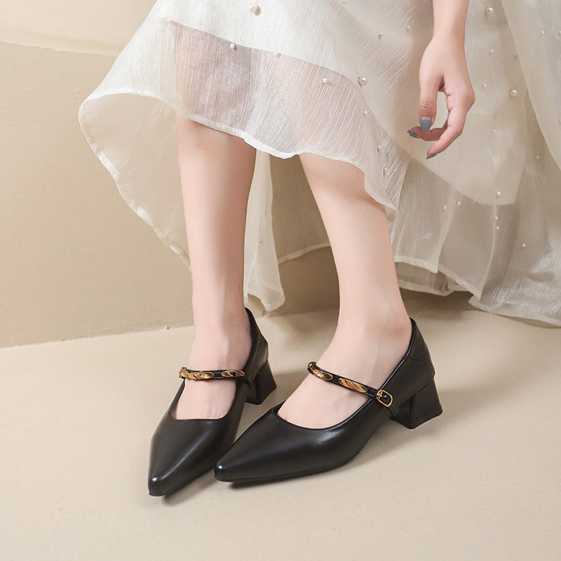 Damen elegante Slingback-Pumps EB
